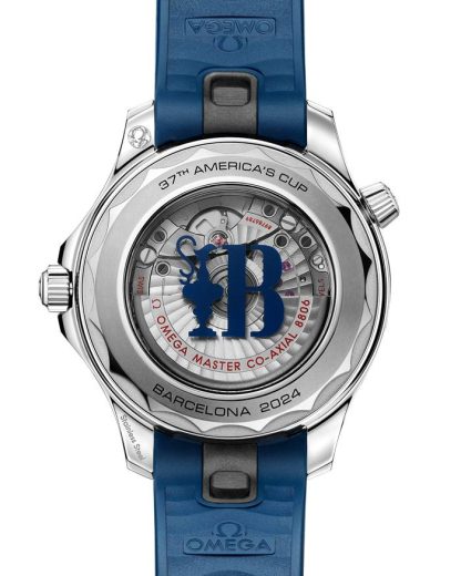 Omega America's Cup Seamaster Diver 300M 42 mm, aço em bracelete de borracha 210.32.42.20.04.002 - Image 2