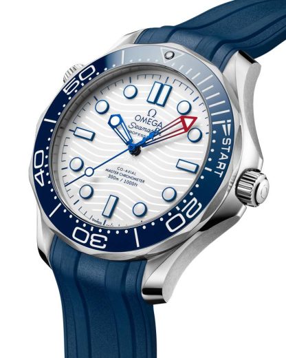Omega America's Cup Seamaster Diver 300M 42 mm, aço em bracelete de borracha 210.32.42.20.04.002 - Image 3