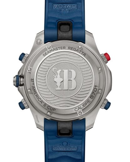 Omega America's Cup Seamaster Regatta 46,75 mm, titânio em bracelete de borracha 216.92.46.79.10.001 - Image 2