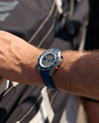 Omega America's Cup Seamaster Regatta 46,75 mm, titânio em bracelete de borracha 216.92.46.79.10.001 - Image 4