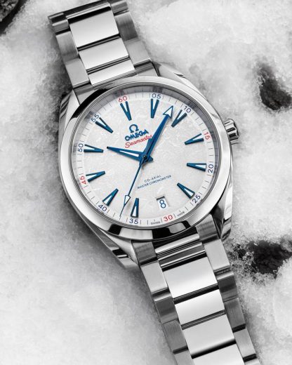 Omega Beijing 2022 Seamaster Aqua Terra 150M 41 mm, aço em aço 522.10.41.21.04.001 - Image 3