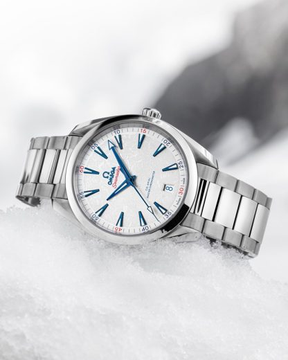 Omega Beijing 2022 Seamaster Aqua Terra 150M 41 mm, aço em aço 522.10.41.21.04.001 - Image 4