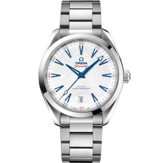 Omega Beijing 2022 Seamaster Aqua Terra 150M 41 mm, aço em aço 522.10.41.21.04.001