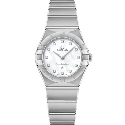 Omega Constellation 25 mm, aço em aço 131.10.25.60.55.001