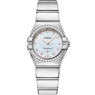 Omega Constellation 25 mm, aço em aço 131.15.25.60.55.002