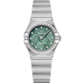 Omega Constellation 25 mm, aço em aço 131.15.25.60.99.001