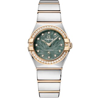 Omega Constellation 25 mm, aço - ouro Moonshine™ em aço - ouro Moonshine™ 131.25.25.60.60.001