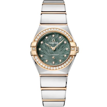 Omega Constellation 25 mm, aço - ouro Moonshine™ em aço - ouro Moonshine™ 131.25.25.60.60.001