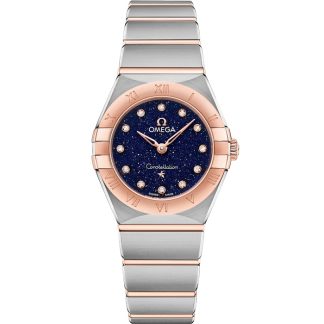Omega Constellation 25 mm, aço - ouro Sedna™ em aço - ouro Sedna™ 131.20.25.60.53.002