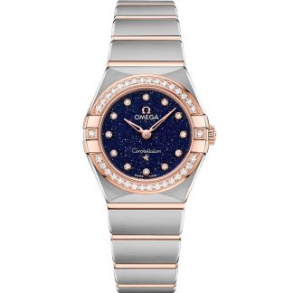Omega Constellation 25 mm, aço - ouro Sedna™ em aço - ouro Sedna™ 131.25.25.60.53.002
