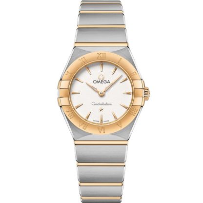 Omega Constellation 25 mm, aço - ouro amarelo em aço - ouro amarelo 131.20.25.60.02.002