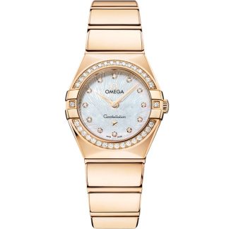 Omega Constellation 25 mm, ouro Moonshine™ em ouro Moonshine™ 131.55.25.60.55.003