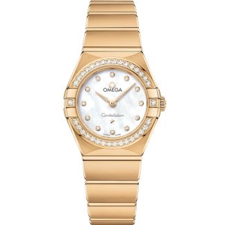 Omega Constellation 25 mm, ouro amarelo em ouro amarelo 131.55.25.60.55.002
