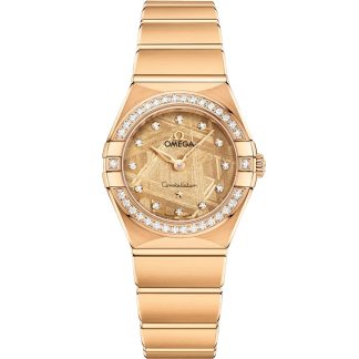 Omega Constellation 25 mm, ouro amarelo em ouro amarelo 131.55.25.60.99.003