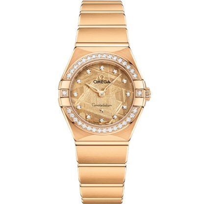 Omega Constellation 25 mm, ouro amarelo em ouro amarelo 131.55.25.60.99.003