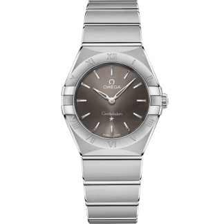 Omega Constellation 28 mm, aço em aço 131.10.28.60.06.001