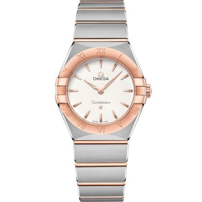 Omega Constellation 28 mm, aço - ouro Sedna™ em aço - ouro Sedna™ 131.20.28.60.02.001