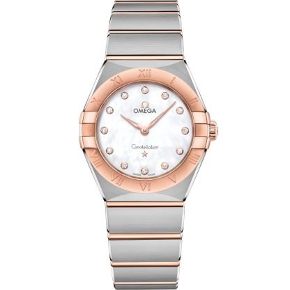 Omega Constellation 28 mm, aço - ouro Sedna™ em aço - ouro Sedna™ 131.20.28.60.55.001