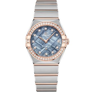 Omega Constellation 28 mm, aço - ouro Sedna™ em aço - ouro Sedna™ 131.25.28.60.99.001