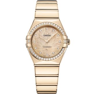 Omega Constellation 28 mm, ouro Moonshine™ em ouro Moonshine™ 131.55.28.60.58.001