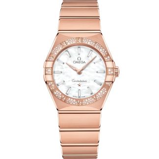 Omega Constellation 28 mm, ouro Sedna™ em ouro Sedna™ 131.55.28.60.55.003