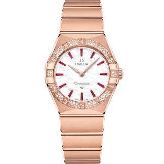 Omega Constellation 28 mm, ouro Sedna™ em ouro Sedna™ 131.55.28.60.55.004