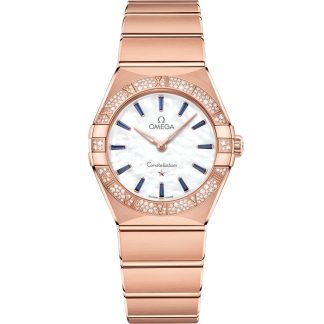 Omega Constellation 28 mm, ouro Sedna™ em ouro Sedna™ 131.55.28.60.55.007