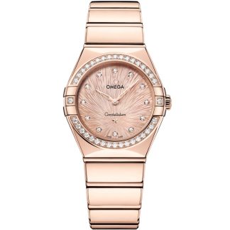 Omega Constellation 28 mm, ouro Sedna™ em ouro Sedna™ 131.55.28.60.60.001