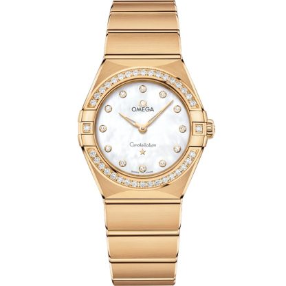 Omega Constellation 28 mm, ouro amarelo em ouro amarelo 131.55.28.60.55.002