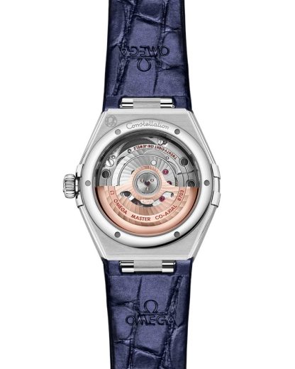 Omega Constellation 29 mm, Canopus Gold™ em bracelete de pele 131.58.29.20.99.003 - Image 2