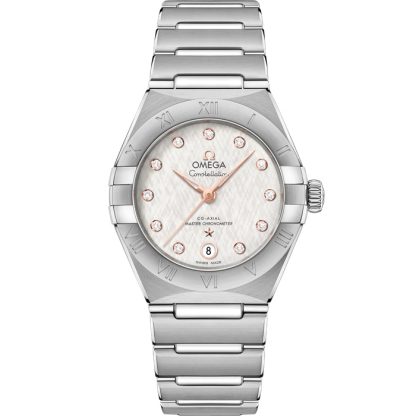 Omega Constellation 29 mm, aço em aço 131.10.29.20.52.001