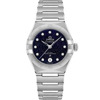 Omega Constellation 29 mm, aço em aço 131.10.29.20.53.001