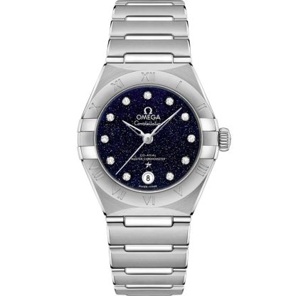 Omega Constellation 29 mm, aço em aço 131.10.29.20.53.001