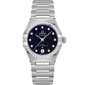 Omega Constellation 29 mm, aço em aço 131.15.29.20.53.001