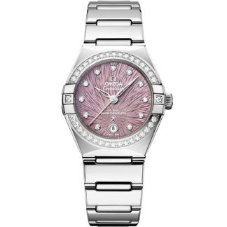Omega Constellation 29 mm, aço em aço 131.15.29.20.60.001