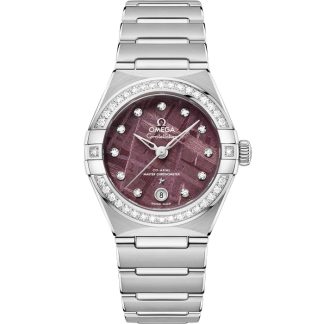 Omega Constellation 29 mm, aço em aço 131.15.29.20.99.001