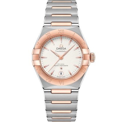 Omega Constellation 29 mm, aço - ouro Sedna™ em aço - ouro Sedna™ 131.20.29.20.02.001