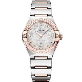 Omega Constellation 29 mm, aço - ouro Sedna™ em aço - ouro Sedna™ 131.25.29.20.52.003