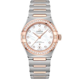 Omega Constellation 29 mm, aço - ouro Sedna™ em aço - ouro Sedna™ 131.25.29.20.55.001
