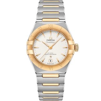 Omega Constellation 29 mm, aço - ouro amarelo em aço - ouro amarelo 131.20.29.20.02.002