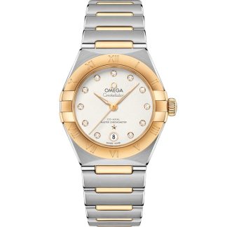 Omega Constellation 29 mm, aço - ouro amarelo em aço - ouro amarelo 131.20.29.20.52.002