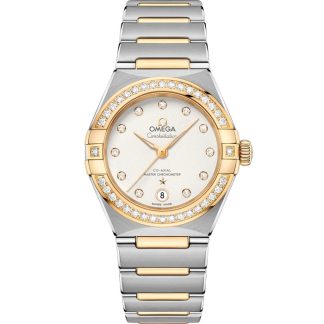 Omega Constellation 29 mm, aço - ouro amarelo em aço - ouro amarelo 131.25.29.20.52.002