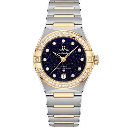 Omega Constellation 29 mm, aço - ouro amarelo em aço - ouro amarelo 131.25.29.20.53.001