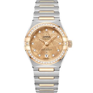 Omega Constellation 29 mm, aço - ouro amarelo em aço - ouro amarelo 131.25.29.20.99.002