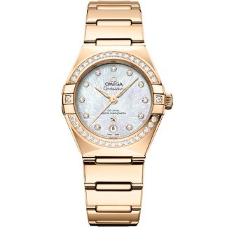 Omega Constellation 29 mm, ouro Moonshine™ em ouro Moonshine™ 131.55.29.20.55.003