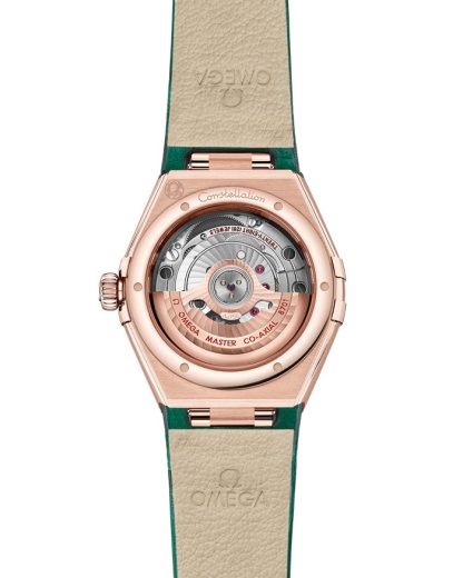Omega Constellation 29 mm, ouro Sedna™ em bracelete de pele 131.58.29.20.99.004 - Image 2