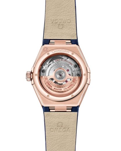 Omega Constellation 29 mm, ouro Sedna™ em bracelete de pele 131.58.29.20.99.006 - Image 2