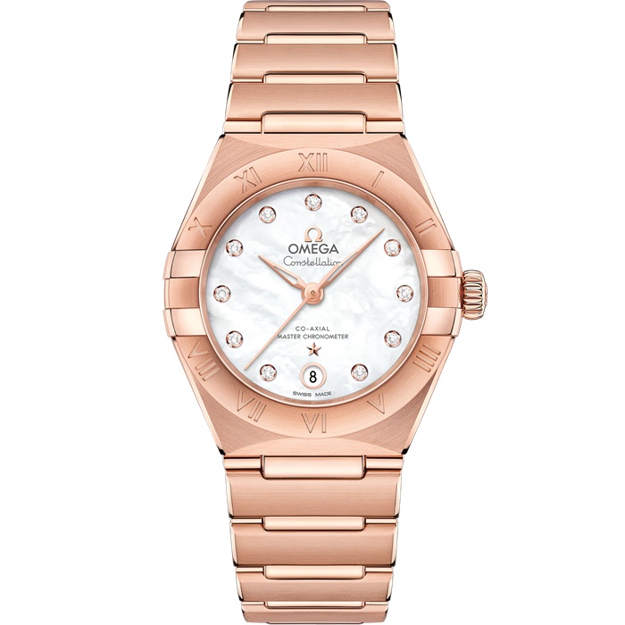 Omega Constellation 29 mm, ouro Sedna™ em ouro Sedna™ 131.50.29.20.55.001