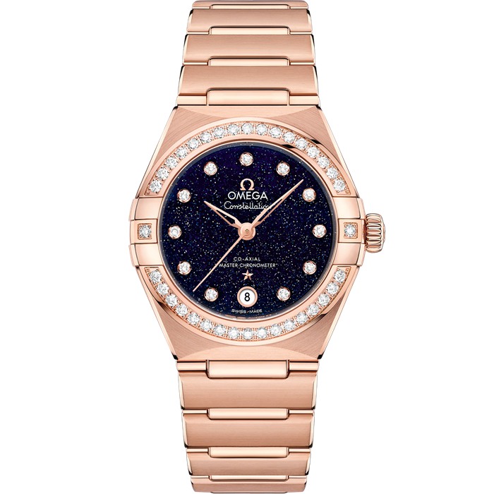 Omega Constellation 29 mm, ouro Sedna™ em ouro Sedna™ 131.55.29.20.53.003