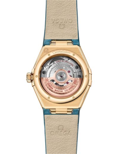 Omega Constellation 29 mm, ouro amarelo em bracelete de pele 131.53.29.20.52.001 - Image 2